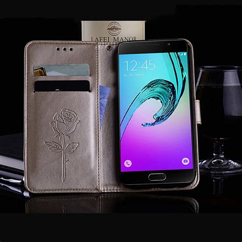 For Samsung Galaxy A5 2017 Case Leather Cover For Samsung A5 2017 A520 F SM A520F Bags With Card ...