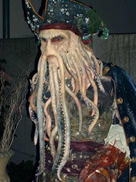 Scary pirate from Pirates of the Caribbean movie | Davy jones, Davy jones costume, Davy jones ...