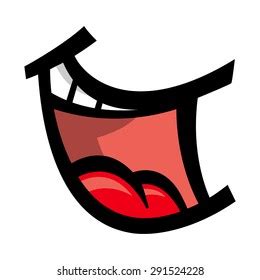 Big Cartoon Smile Vector Stock Vector (Royalty Free) 291524228