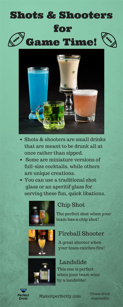 Shots & Shooters are a lot of fun to share with your family and friends at home or tailgating at ...