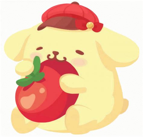 Dog Pompompurin Sticker - Dog Pompompurin Sanrio - GIF'leri Keşfedin ve ...