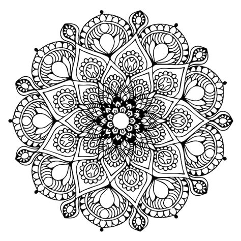 Dibujos de mandalas | Vector Premium