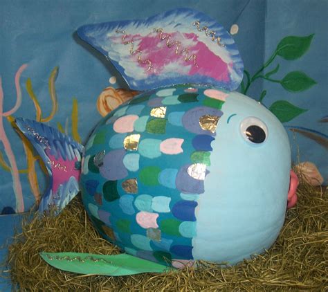 The Rainbow Fish From Mrs. Rideout's class in Wacona's 2nd Annual Great Pumpkin Event. Book ...