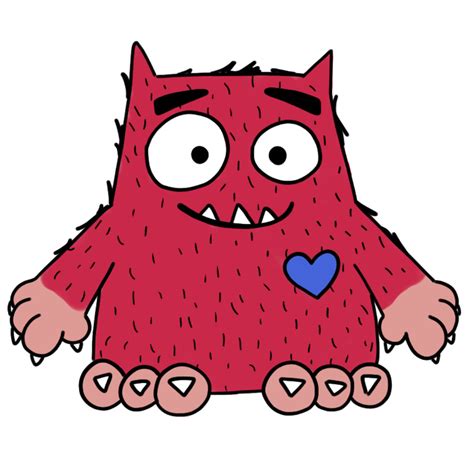 Love Monster Directed Drawing - Plainfield-Guilford Township Public Library