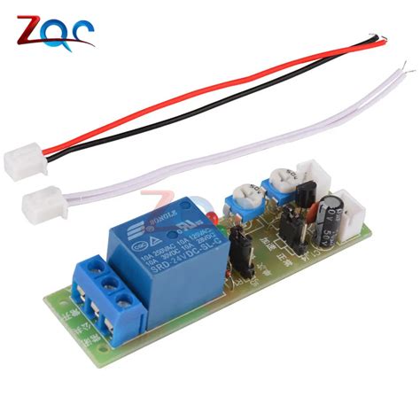 Adjustable Cycle Timer Delay On/Off Switch Relay Module DC 5V 12V 24V 15min Timer Control Switch ...