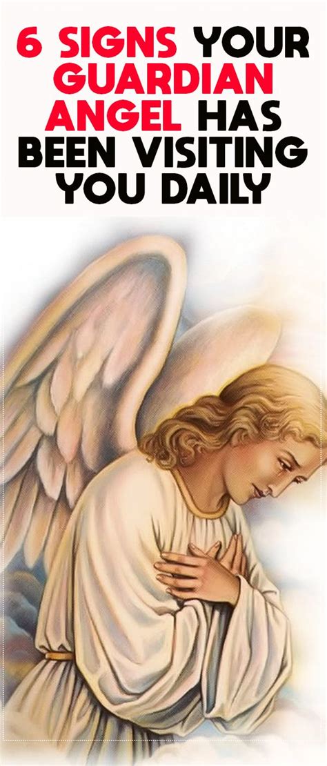 6 Signs Your Guardian Angel Has Been Visiting You | Your guardian angel ...