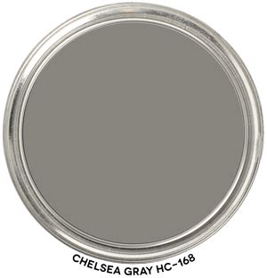 Chelsea Gray HC-168 by Benjamin Moore | Paint colors benjamin moore, Bedroom paint colors, Paint ...