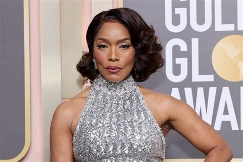 Angela Bassett Sparkles in Silver at Golden Globes Red Carpet 2023 ...