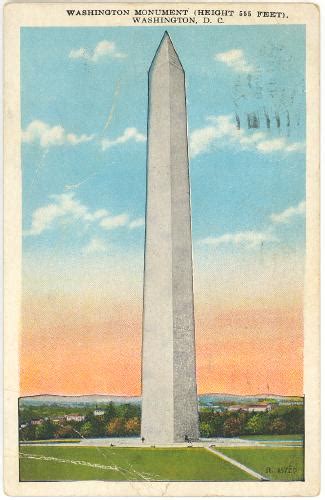 DISTRICT of COLUMBIA Washington - Washington Monument (R16720)