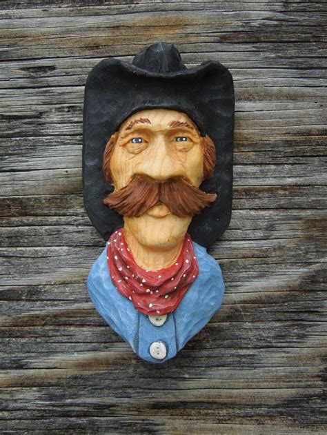 #scottlongpre #woodcarving #cowboy | Wood carving, Ooak, Carving