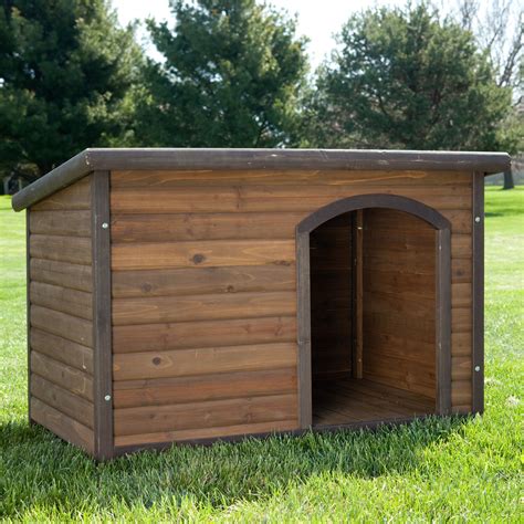 Have to have it. Habitats Log Cabin Dog House $99.98 | Dog house plans, Dog house diy, Cool dog ...