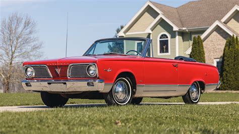 1966 Plymouth Valiant Signet Convertible at Indy 2023 as F236.1 - Mecum ...