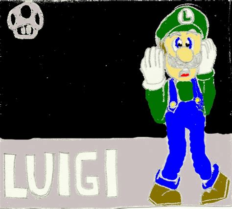 Luigi artwork by RoxasXIIIkeys on DeviantArt