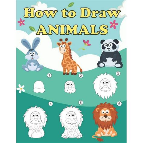 Wild Animals Drawing For Kids | tca.dothome.co.kr