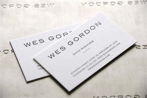 Embossed Business Cards NYC | Business Card Options