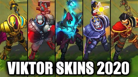 All Viktor Skins Spotlight 2020 (League of Legends) - YouTube