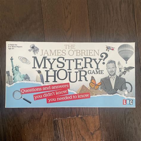 The James O’ Brien Mystery Hour Game #games... - Depop