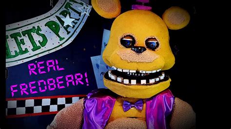 Real Fredbear Animatronic Robot [FNAF LIVE-ACTION] - YouTube