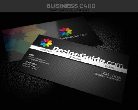 100 Free PSD Business Card Templates Free Business Card Templates, Free ...