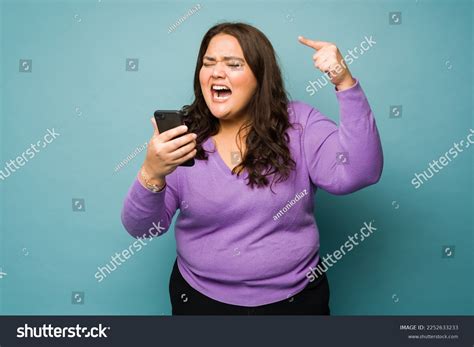 Furious Angry Young Woman Screaming Yelling Stock Photo 2252633233 ...