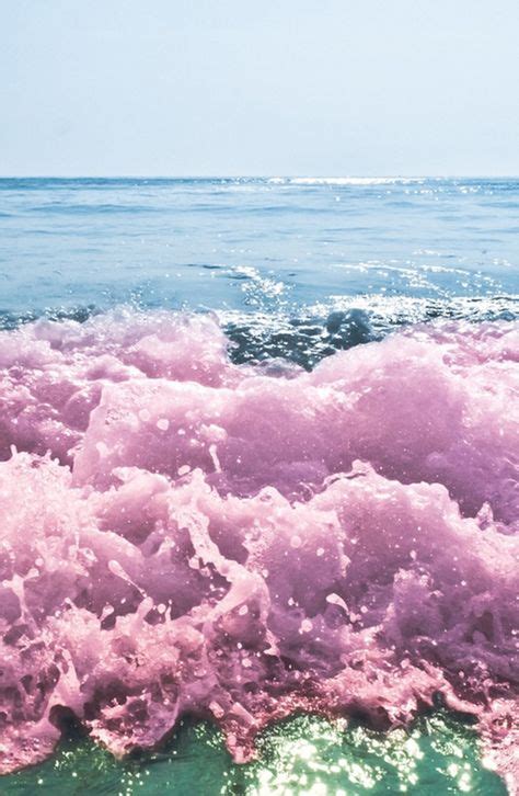 Pink tide (With images) | Waves, Pictures, Beautiful