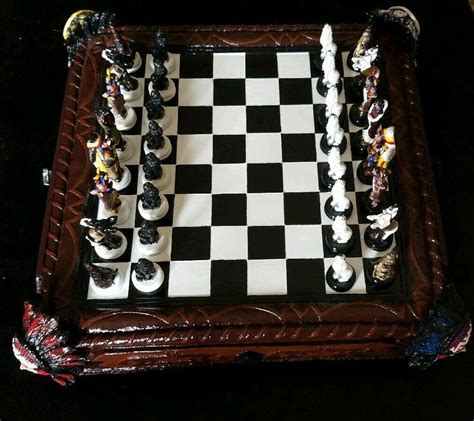 Native American Indian Chess Set | #2012873205