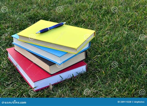 A pile of colorful books stock photo. Image of blue, study - 28911028