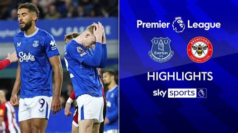 Everton 0-0 Brentford | Premier League highlights | Football News | Sky ...