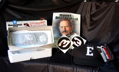 Dale Earnhardt Sr. Memorabilia Collection With 1999 Diecast/ SI/ "BIG E" cap | #1724863643