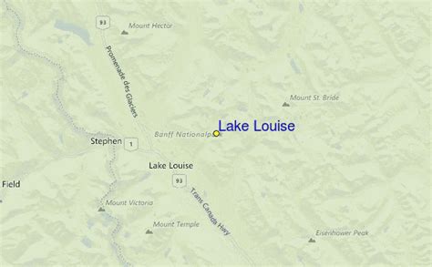 Lake Louise Ski Resort Guide, Location Map & Lake Louise ski holiday accommodation