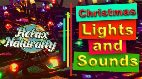 Christmas lights music sounds - 25 Christmas songs for 2 hours - YouTube