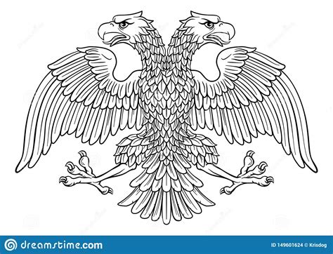 Byzantine Imperial Flag From The 14th Century Cartoon Vector | CartoonDealer.com #198451563