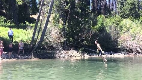 Deadwood camping trip rope swing 86 - YouTube