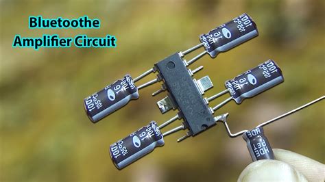 Bluetooth Audio Amplifier Circuit Diagram