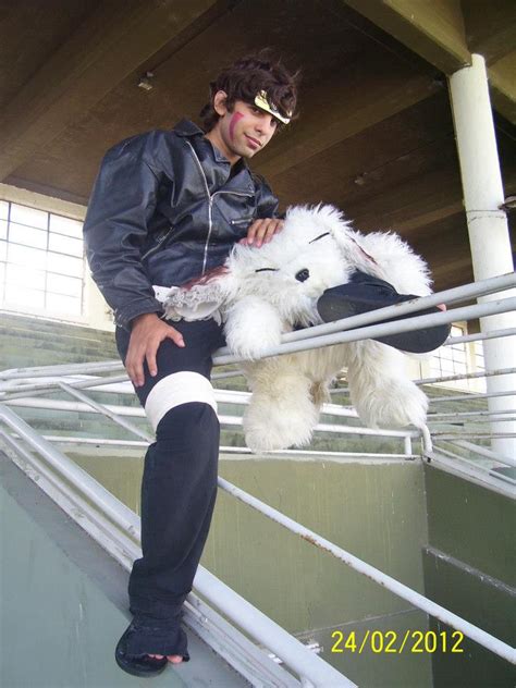 Kiba Inuzuka Naruto Shippuden cosplay Akamaru by ShidoFuyuki on DeviantArt