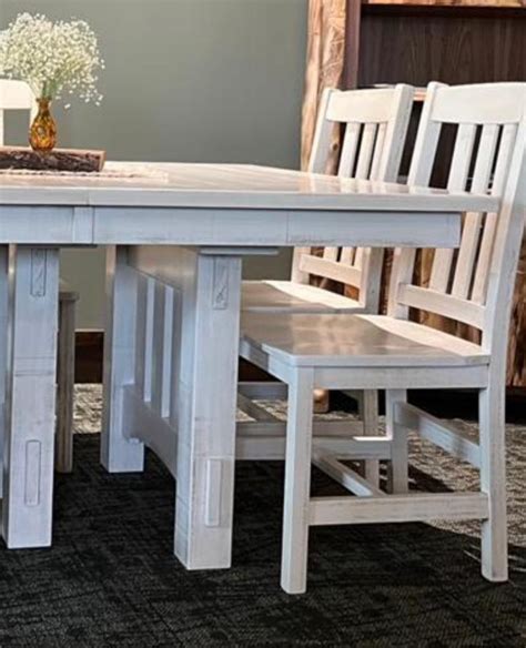 White Cottage Table – Wheatstate Wood Design