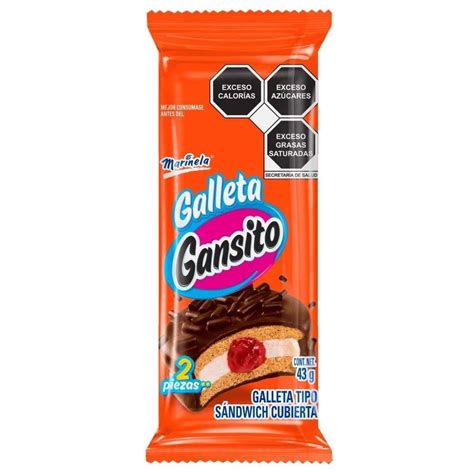 GALLETA GANSITO 43GR.MARINELA – Super Mode SA de CV