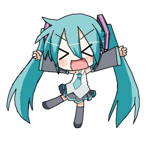 Pixilart - Chibi Miku-san by Hyoujin