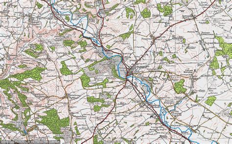 Historic Ordnance Survey Map of Bryanston, 1919