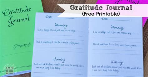 Gratitude Journal for Kids - ResearchParent.com