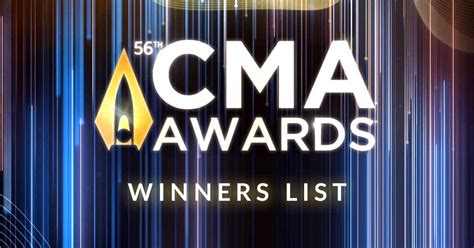 CMA Awards 2022: Updates and Winners List