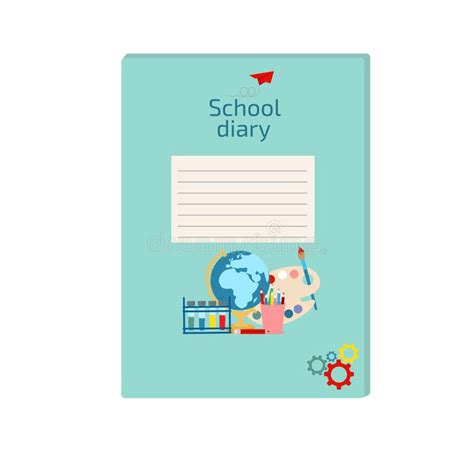 Primary School Diary Cover Stock Illustrations – 17 Primary School ...