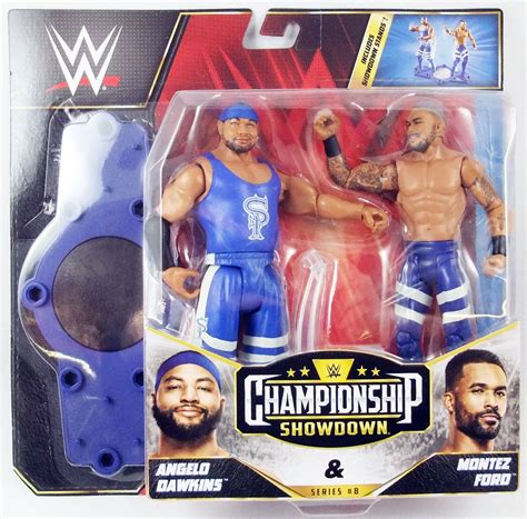 WWE Mattel - Angelo Dawkins & Montez Ford : The Street Profits (Championship Showdown Series 8)