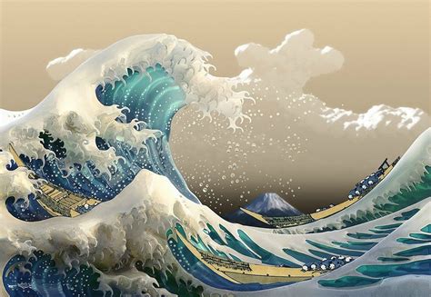 imgur.com | Wave art, Japan art, Japanese wave painting