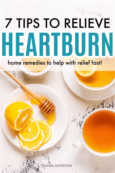 How to Help Heartburn Fast | Randa Nutrition