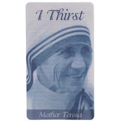 Mother Teresa Laminated Prayer Card | The Catholic Company