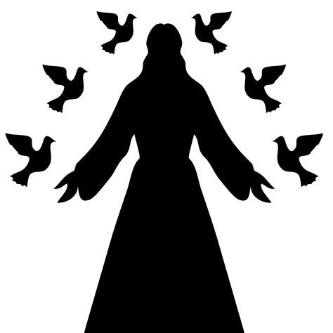 Jesus Christ Silhouette Free Stock Photo - Public Domain Pictures