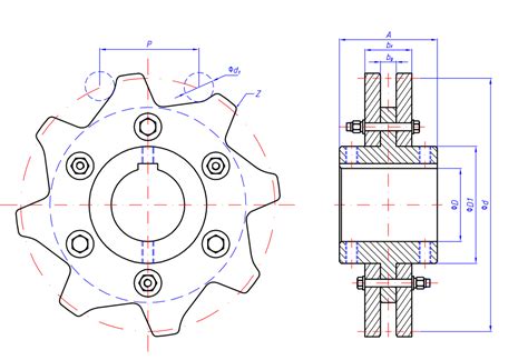 Sprocket for Conveyor Roller Chain - YT Conveyor