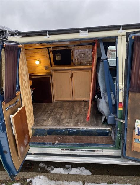 1990 Chevy G20 fully converted mechanically sound camper van : r/vandwellermarketplace