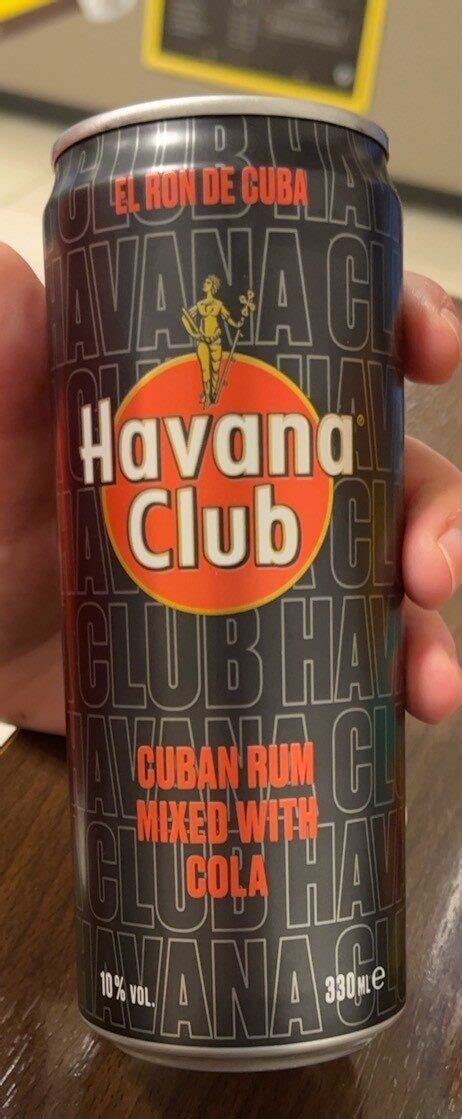 Havana Club Cuban Rum mixed with Cola - 330 ml